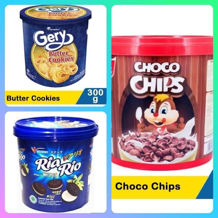 biskuit ria Rio 400 gram atau chocholatos 190 gram