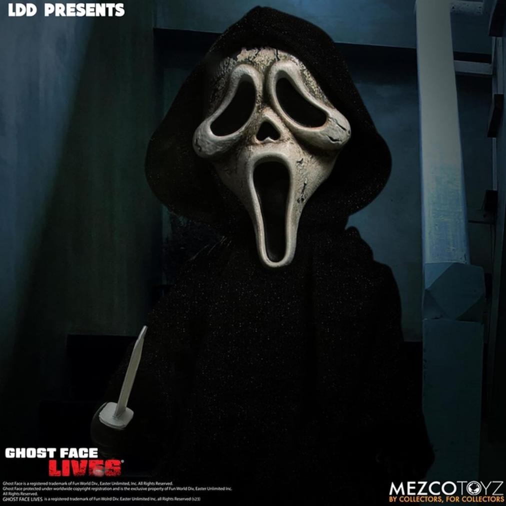 MEZCO - SCREAM - LDD PRESENTS - GHOST FACE (ZOMBIE EDITION) E09KNFWOSU