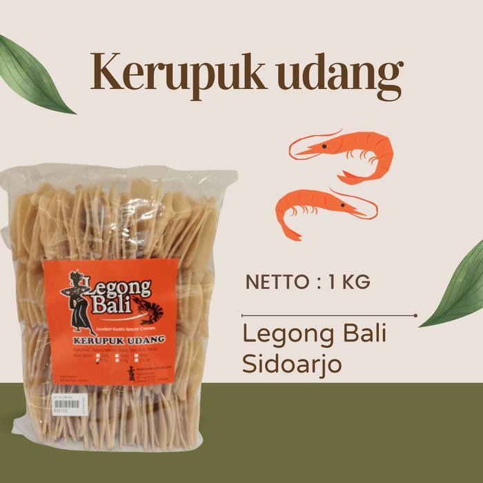 Legong Bali Kerupuk Krupuk Udang GK KC DM 1 kg