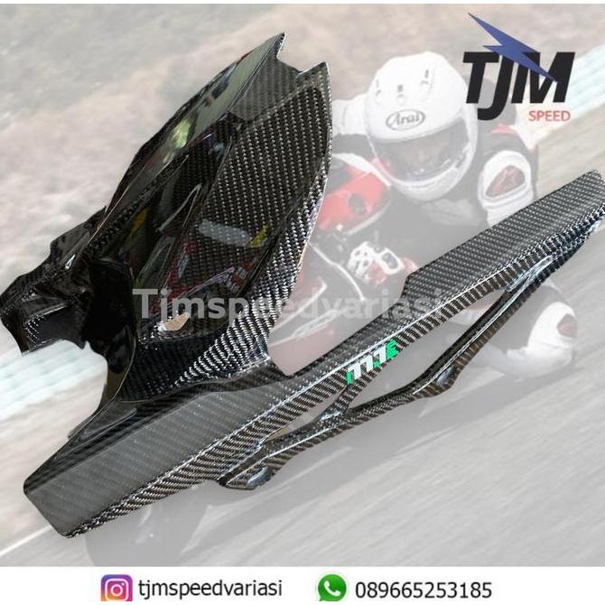 hugger arm carbon kevlar composite ZX25R by MJ Pro Original