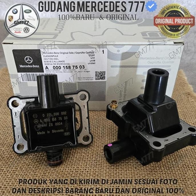Coil Ignition Mercedes M111 M104 W202 W210 W124 Koil Mercy A0001587503