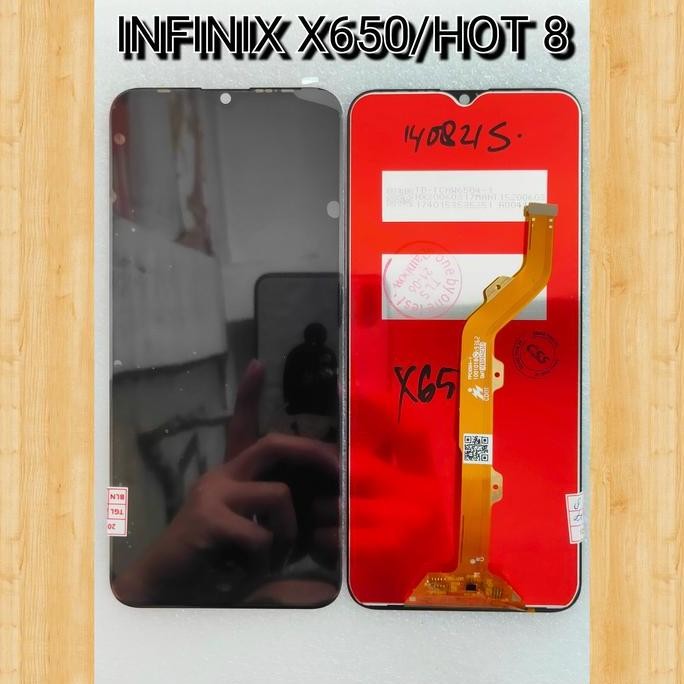 TERBARU - Lcd Infinix X650 Hot 8 Lcd Touchscreen Infinix Hot 8