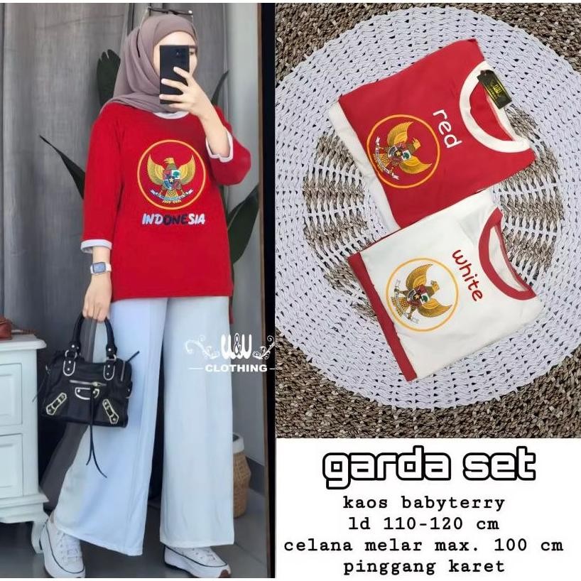 Jg-8 Wd-54 Setelan Wanita 17 Agustus Terbaru // Baju 17 Agustus Dewasa // Baju 17 Agustus Couple // 