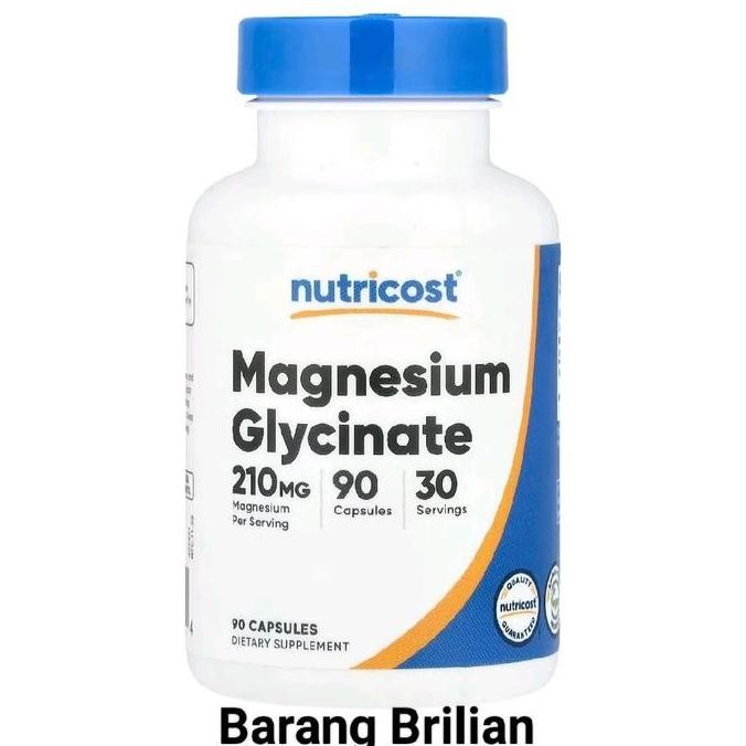 Dijual Nutricost Magnesium Glycinate 210 mg 90 Capsules