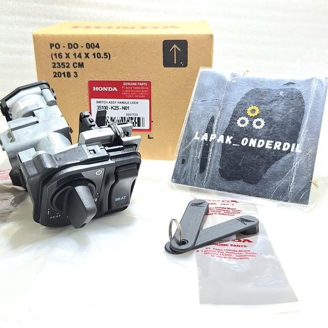 KUNCI KONTAK KEYLESS SET SWITCH HANDLE LOCK HONDA VARIO 160 PCX 160 STYLO 160 VARIO 125 SCOOPY NEW O