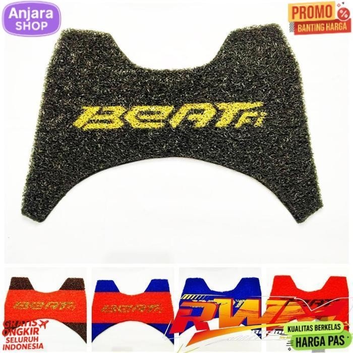 Berkualitas Karpet Motor Beat Fi / Karpet Beat Fi / Karpet Beat 2020 / Pijakan Kaki Beat Fi Prermium