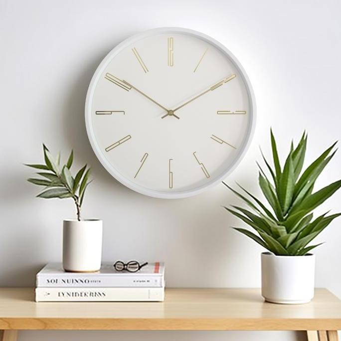 INFORMA 40 CM JAM DINDING 124W - PUTIH