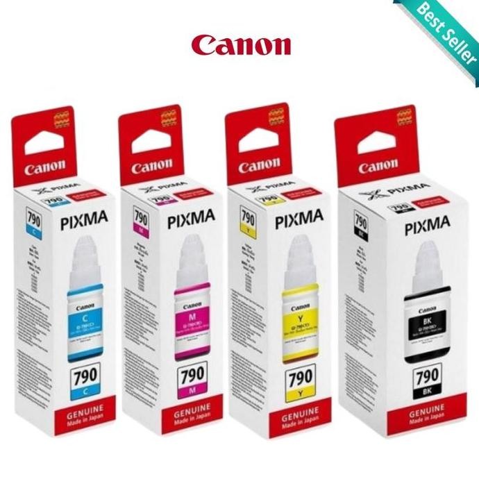 DB37>> Tinta Canon Pixma Gl-790 Original 1 Set/Tinta Printer Canon Gl790