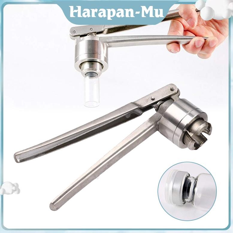 UGNDA Alat Press Botol Parfum Mata Press 15mm Alat Segel Botol Manual Crimper Botol Parfum Sealing M