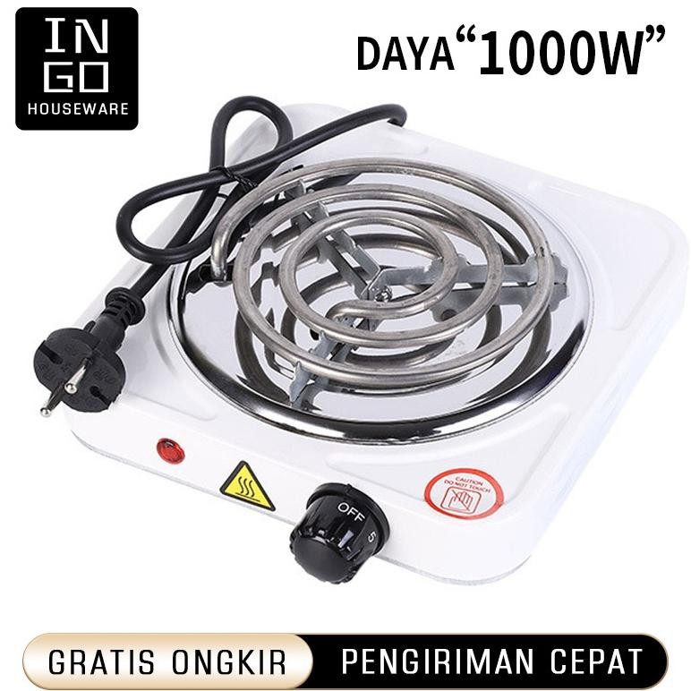 SENHA - kompor listrik Portable low watt kompor 1 tungku kompor listrik mini