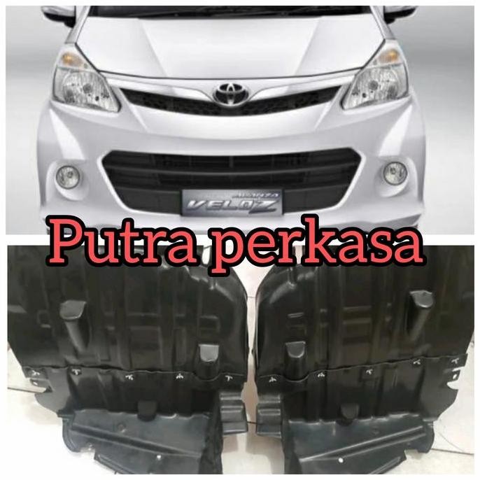 liner fender karpet lumpur avanza allnew veloz Set Kanan kiri ASLI
