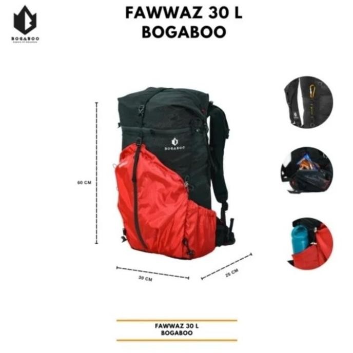 Tas Carrier Gunung Tas Backpack Ultralight Monte Equipment Lite Ul-30L