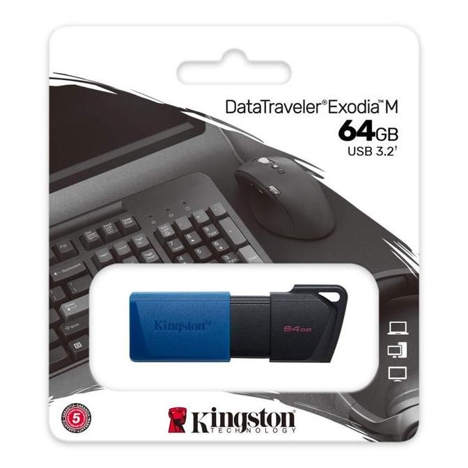 Kingston Exodia Flashdisk 64GB USB 3.2 DataTraveler M DTX-M BIM