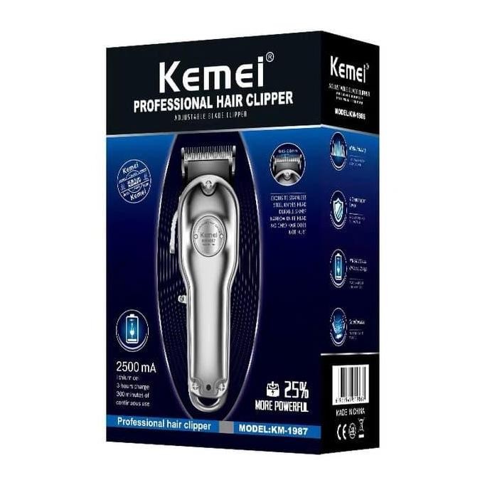 Kemei Km 1987 Alat Mesin Cukur Rambut Kemei Km-1987