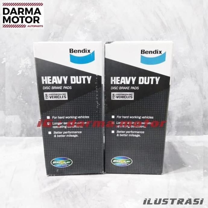 Kampas Rem Depan Bendix Isuzu Panther Kapsul Panther Kotak Db1116