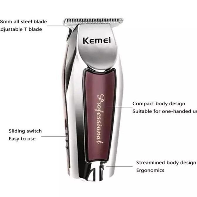 Trimmer Kemei Km-9163 Profesional Hair Trimmer Kemei 9163