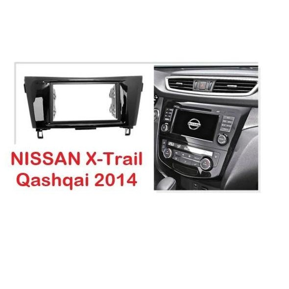 Frame 7 Inch Nissan X-Trail / Qashqai 2014 Panel Head Unit