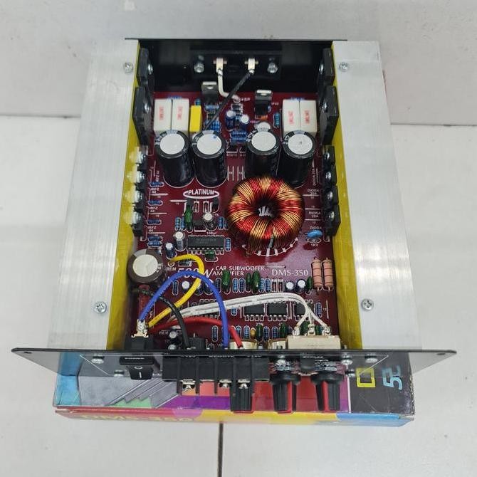 Power Monoblok Subwoofer Dms 350 Super Bass 500 Watt