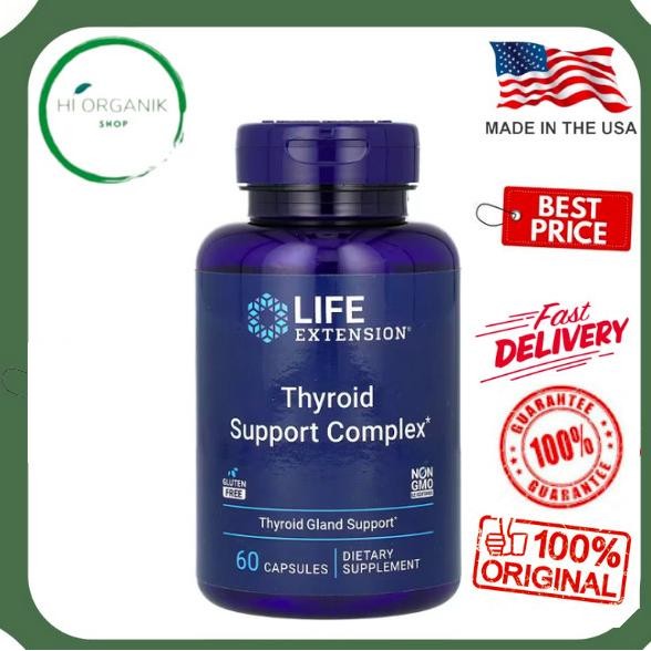 Life Extension Thyroid Support Complex 60 Capsules Original