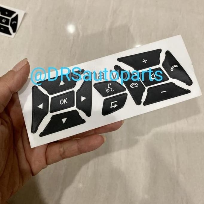 Sticker Stiker Tombol Stir Mercy W204 Facelift