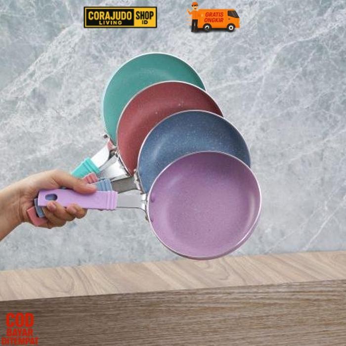 Promo Pero Mini Egg Pan Round 14Cm Nonstick / Wajan Telur Mini Anti Lengket Promo