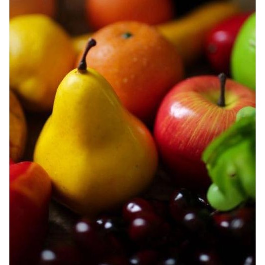 Display Buah Sayur sintetis Artificial Plastik Palsu Apple Pear
