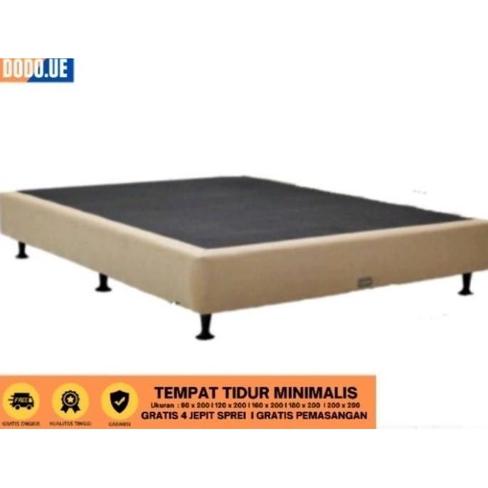 Divan Risbang Dodoue Dipan Tempat Tidur Minimalis Tanpa Sandaran 7