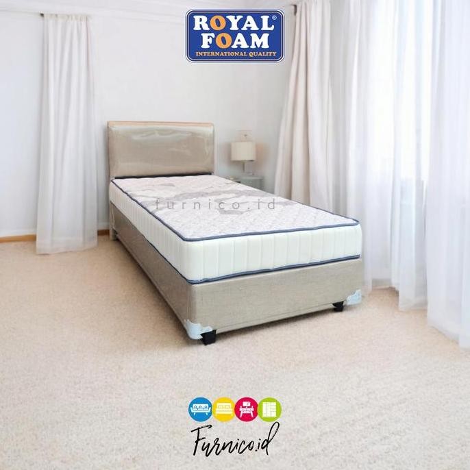 Kasur Busa ROYAL FOAM tampilan SPRINGBED 120x200