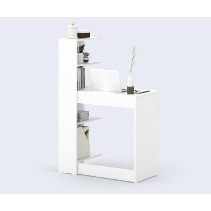 Meja belajar tulis kerja rak lemari buku 80cm minimalis kn BANDUNG