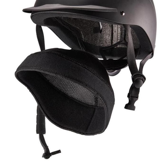 Fouganza Helm Berkuda Hitam 500 Decathlon - 8595606