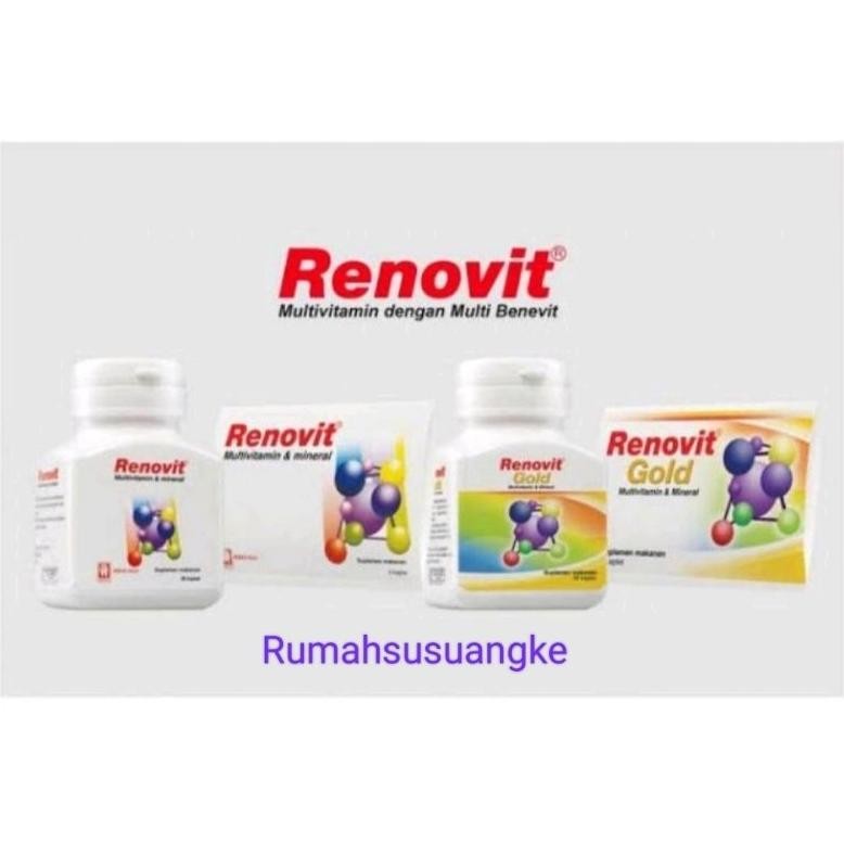 Promo Renovit Multi Vitamin dan Mineral#Renovit Gold