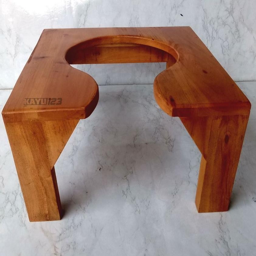 PROMO WC Duduk Portable Kursi WC Duduk TAMBAHAN  Kursi kloset duduk kursi pup U (001)