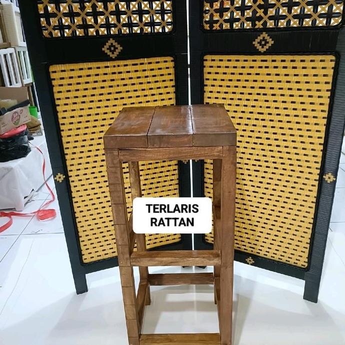 Kursi Cafe Tinggi 75cm Kursi Mini Bar Kursi Bangku Kayu Aesthetic Murah Furniture Chairs murah