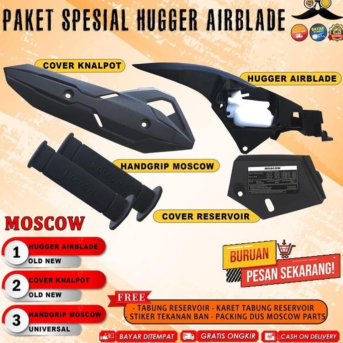 Promo HUGGER VARIO 125 150 160 PCX CBU SPAKBOR KOLONG HUGER HAGER FENDER VIETNMA HONDA Motor Motorcy