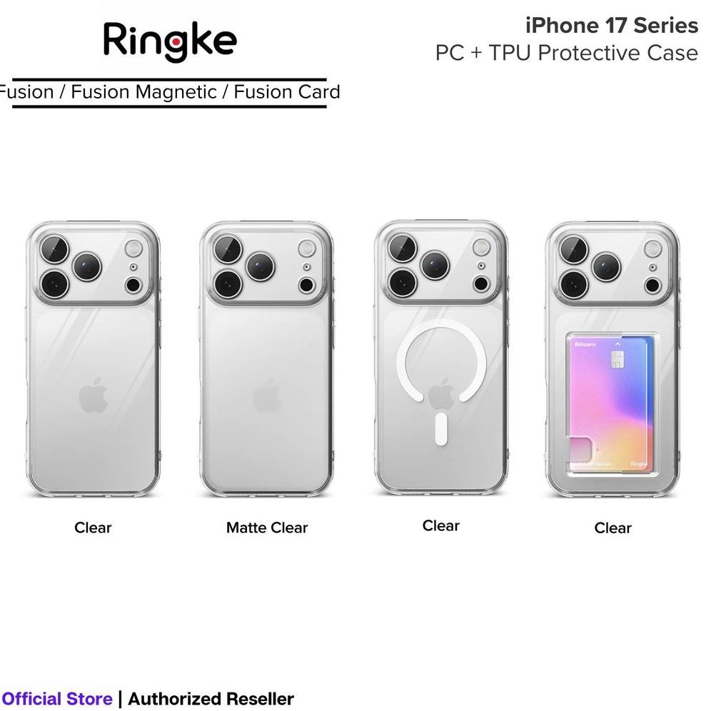 RINGKE Fusion / Fusion Magnetic / Fusion Card Protection Case for iPhone 17 / 17 Air / 17 Pro / 17 P