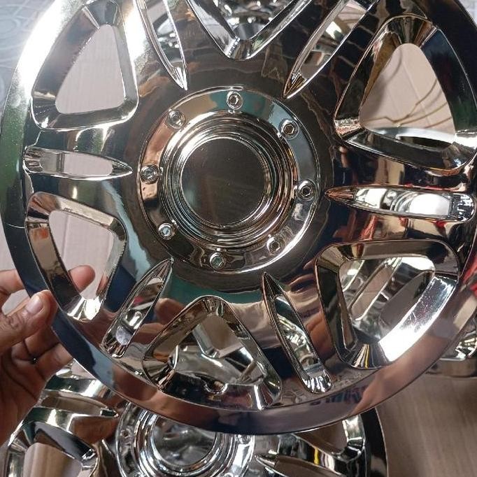 Cover Velg Dop Roda Ring 12 Chrome