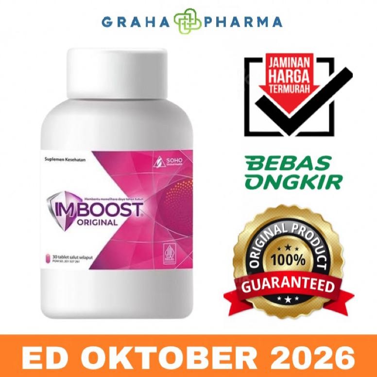 Imboost 30 Tab - Suplemen Daya Tahan Tubuh