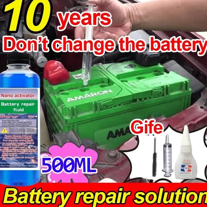 IDEALE- 3 Detik Untuk Diperbaiki Berikan AlatCairan Perbaikan Aki Jual Cairan Elektrolit Aki Kering 