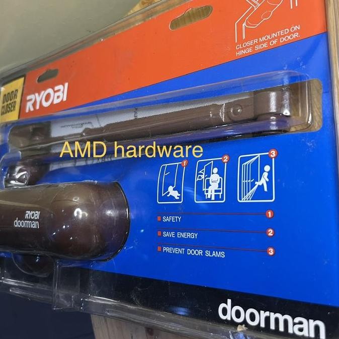 Door Closer Ryobi Hdc12Sa Original Japan Penutup Pintu Hidrolik Doorma