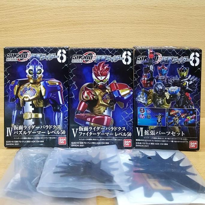SHODO-O Kamen Rider 6 [Ex-Aid] Paradox Puzzle & Fighter Gamer +Parts HIGH QUALITY