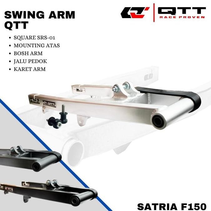 SWING ARM AREM QTT SATRIA FU150 SQUARE MOUNTING ATAS SRS-01 ORIGINAL DAN TERPERCAYA