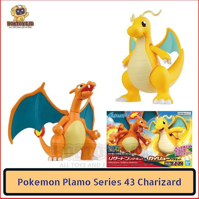 Pokemon Plamo Collection Select Series 43 Charizard TERMURAH