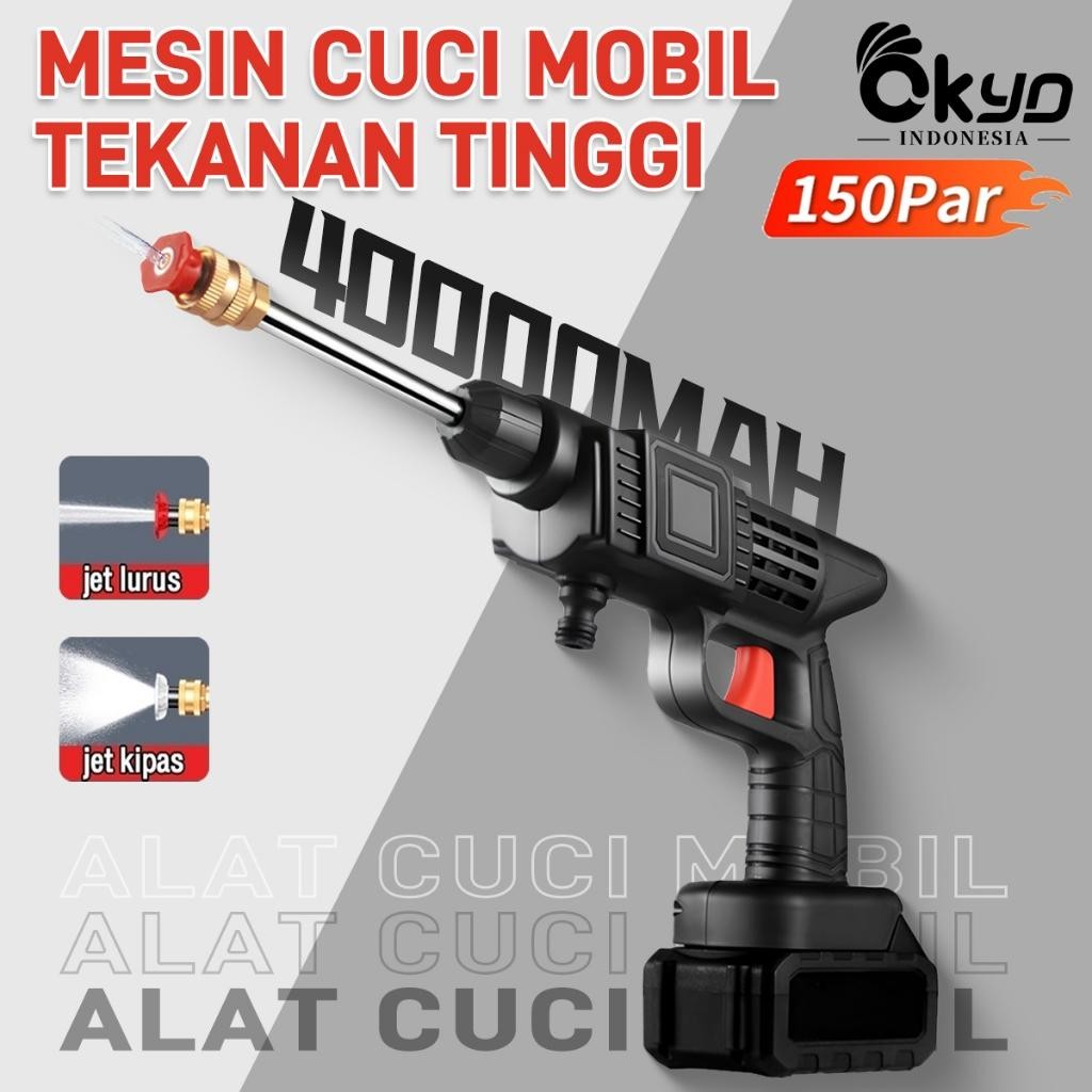 Alat Cuci Mobil Pistol Air Tekanan Tinggi/Alat Cuci Motor Mobil Mesin Cuci Mobil Portable High Press