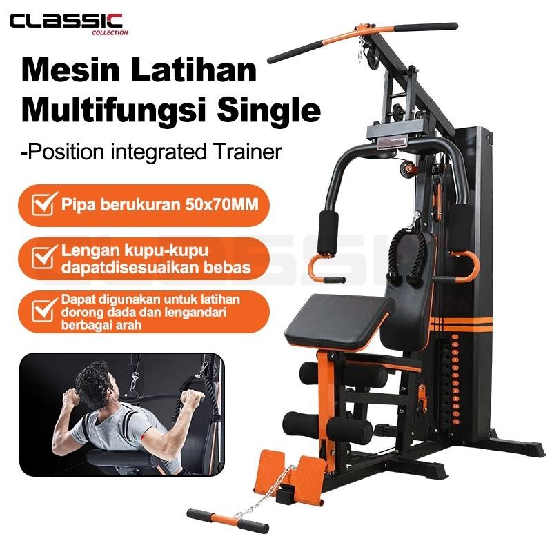 Alat Fitness Home Gym 1 Sisi Plus Alat Gym Multifungsi Homegym/Home Gym 1 Sisi Alat Olahraga Multigy