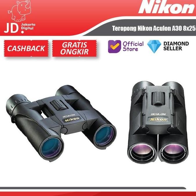 Teropong Nikon Aculon A30 8X25 - Nikon Binocular Aculon A30