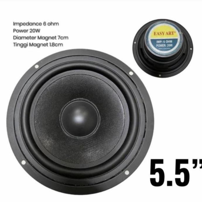 DF209>> Speaker 5.5 inch woofer easy art ORIGINAL