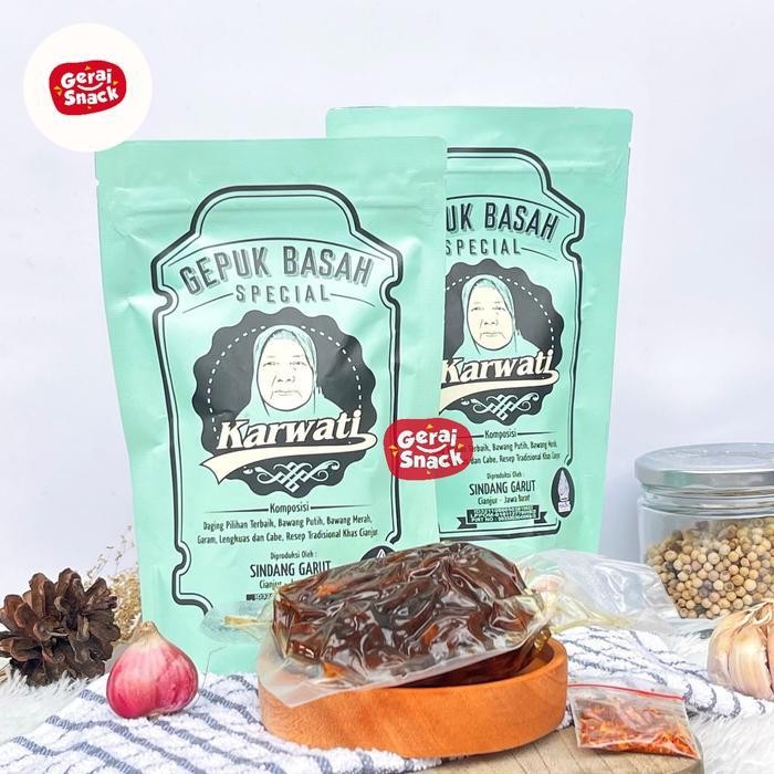 Gepuk Basah Special Karwati Oleh2 Khas Cianjur Best Seller