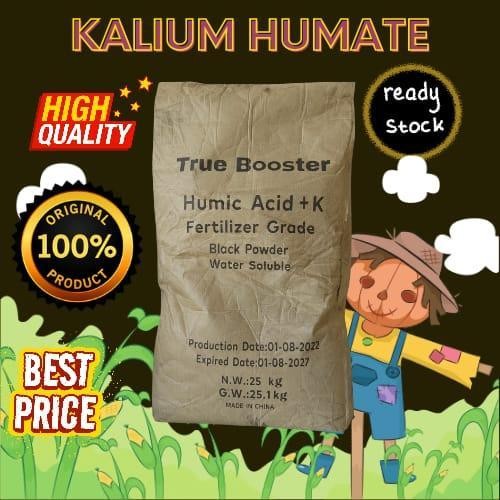 Asam Humat / humic + Kalium ( Powder ) 25 kg
