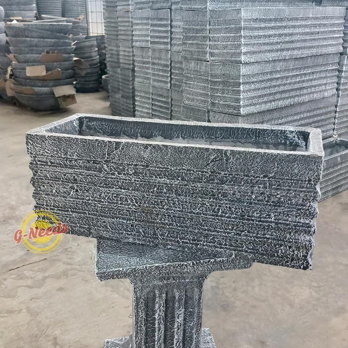 Pot Panjang Pot Semen Pot Minimalis (KHUSUS INSTANT KURIER)