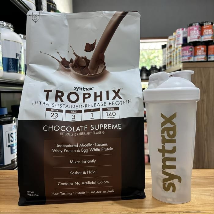 Syntrax trophix 5 lbs casein ultra sustain release protein